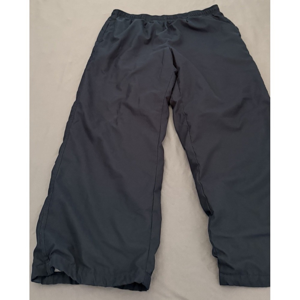 Nike Sweatpants Size Mens XL Navy Blue Parachute Lining 90's Vintage Track Pants - Picture 12 of 12